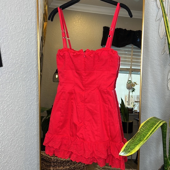 HOUSE OF CB 'Luci' Cherry Corset Dress NWOT - Picture 8 of 10
